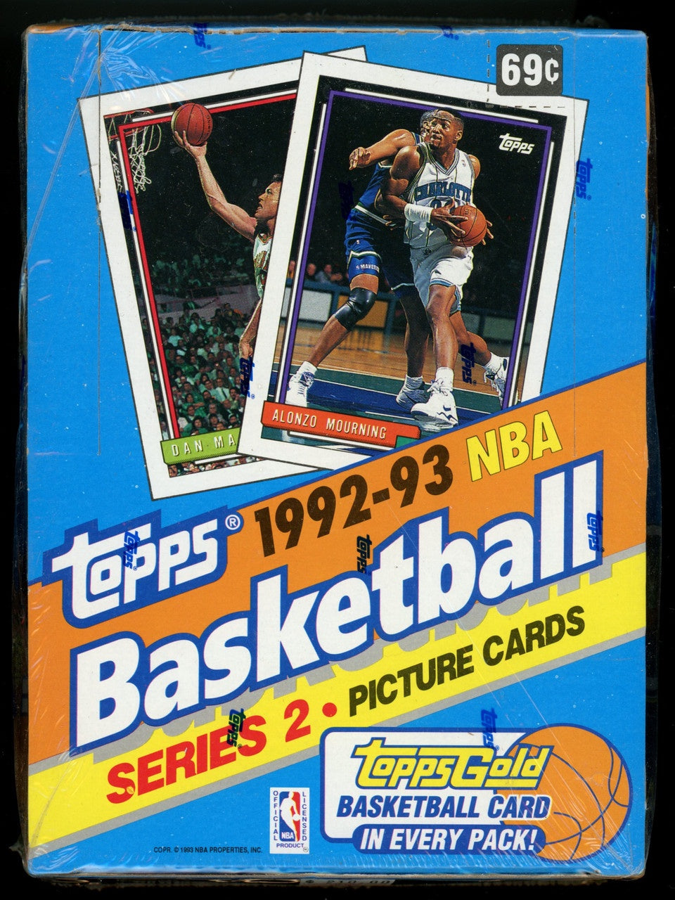 1992-93 Topps Basketball Series Two Hobby Box