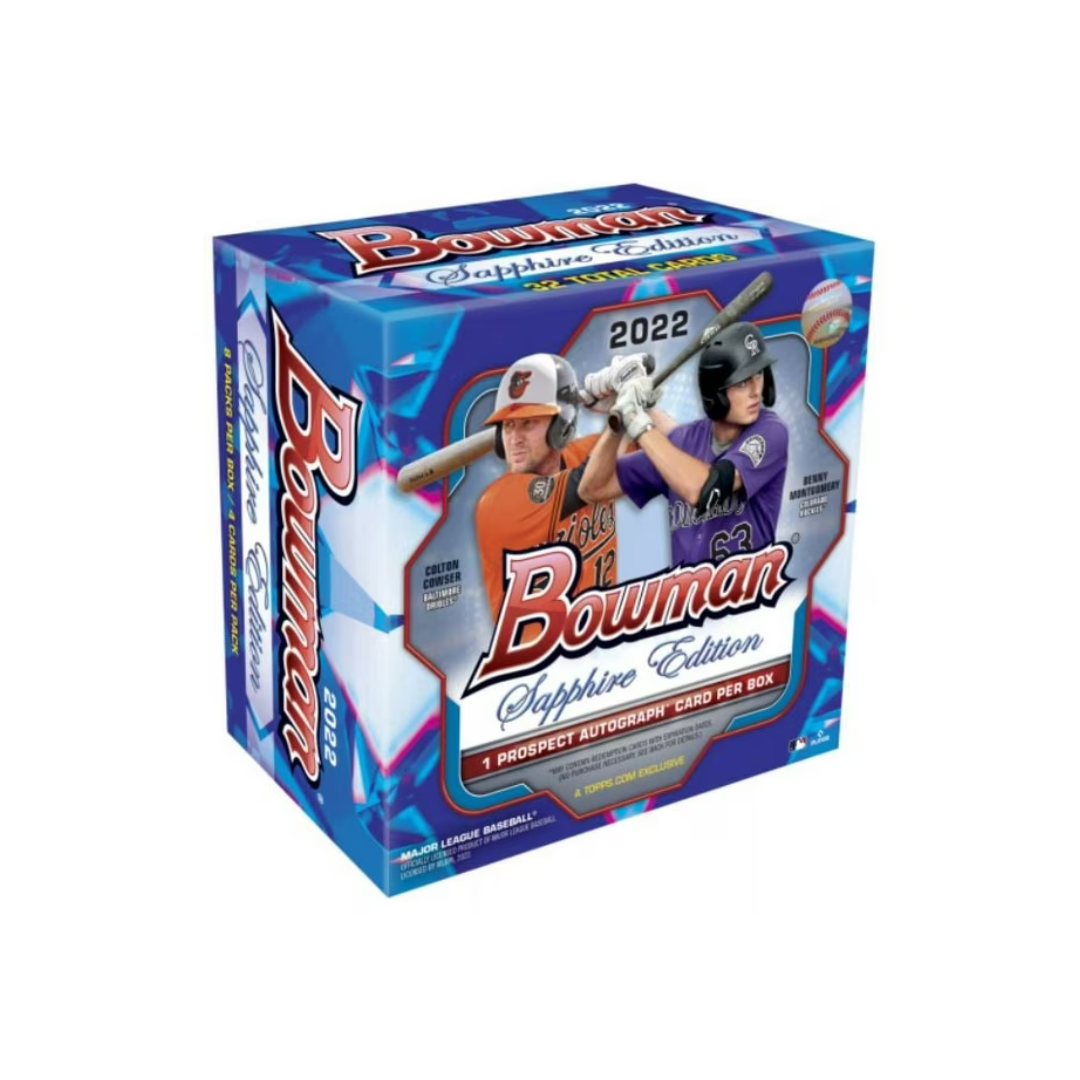 2022 Bowman Sapphire Edition Baseball Hobby Box