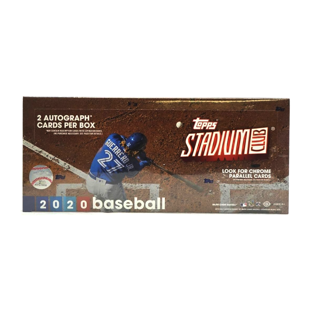 2020 Topps Stadium Club Baseball Hobby Box