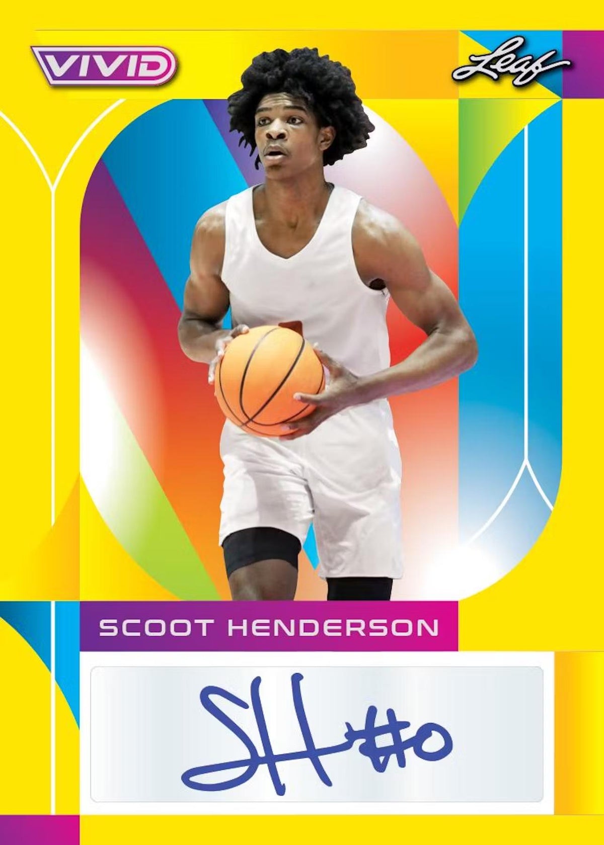 2022-23 Leaf Vivid Basketball Hobby Box