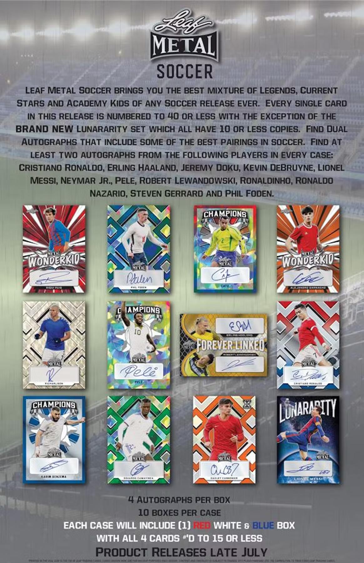 2022 Leaf Metal Soccer Hobby Box