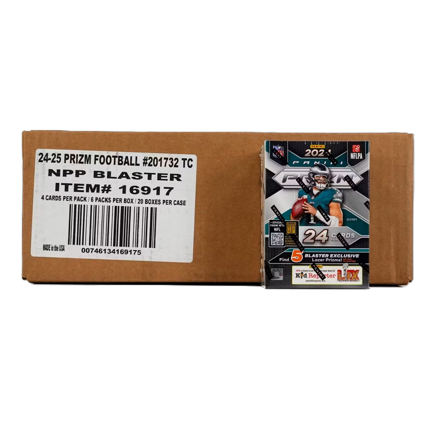 2024 Panini Prizm Football Blaster 20-Box Case