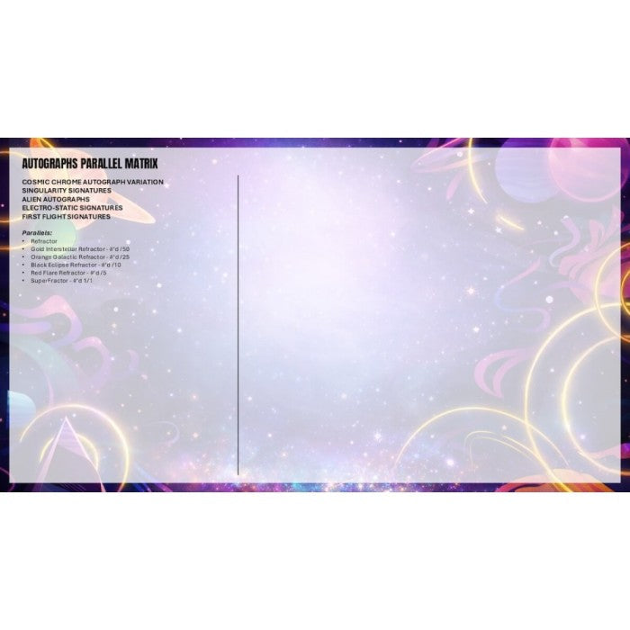 2025/26 Topps Cosmic Chrome Basketball Hobby Box