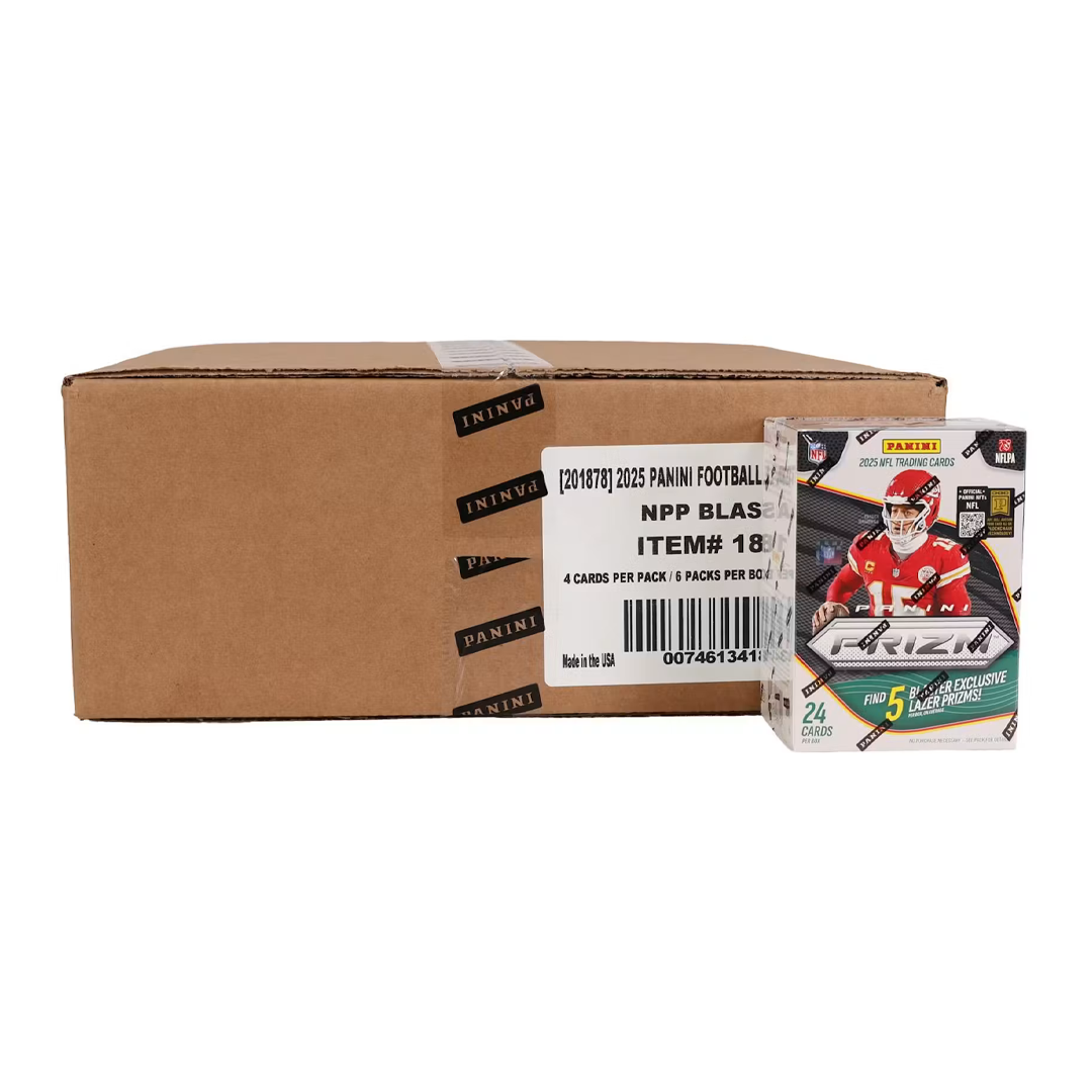 2025 Panini Prizm Football Blaster 20-Box Case (Lazer)