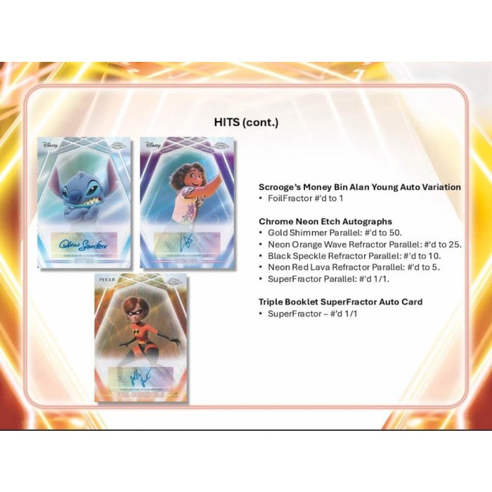 2026 Topps Disney Neon Blaster 40-Box Case