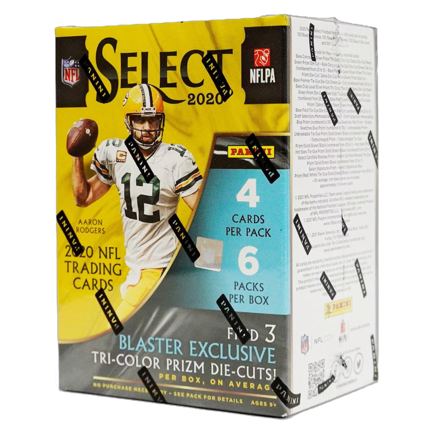 2020 Panini Select Football 6-Pack Blaster Box