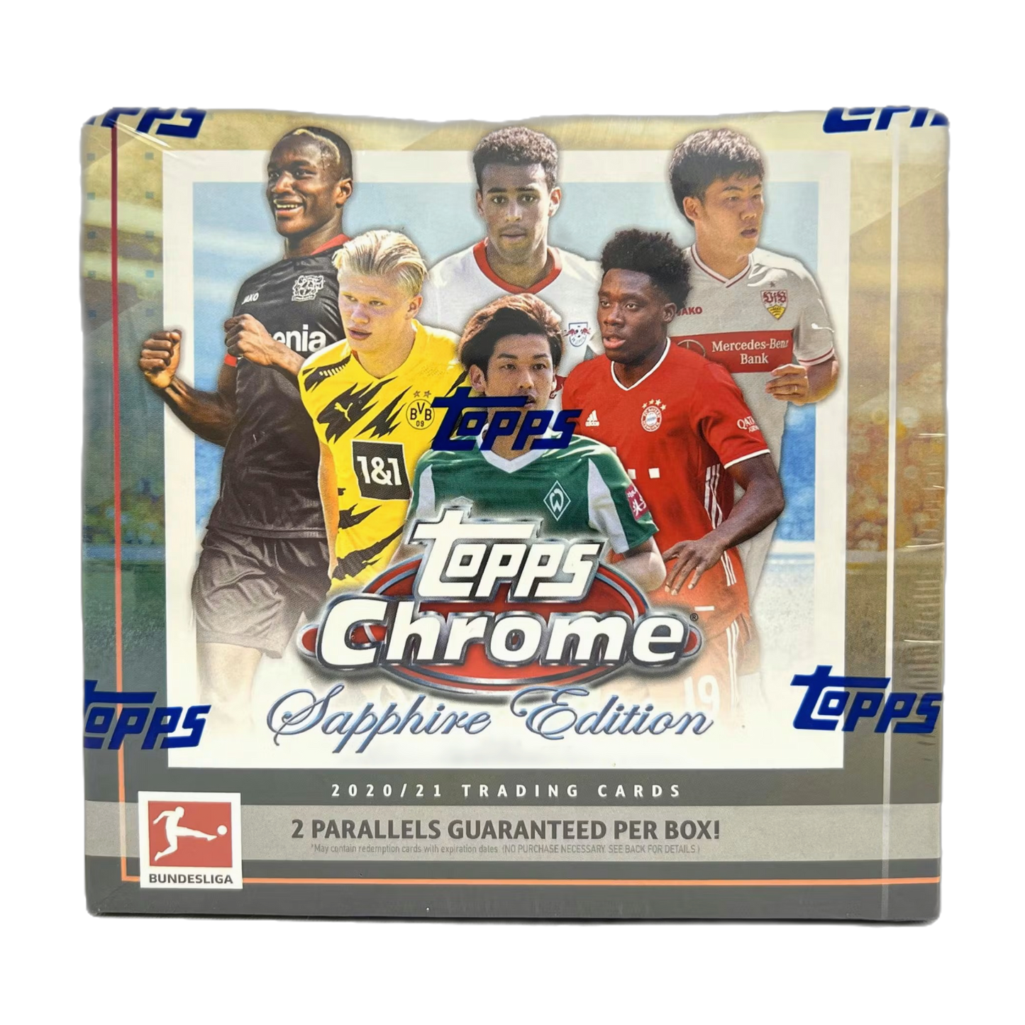 2020-21 Topps Chrome Bundesliga Soccer Sapphire Edition Hobby Box