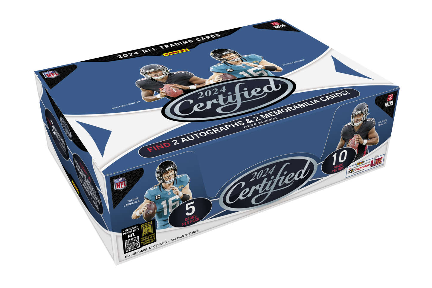 2024 Panini Certified NFL Trading Card Box (Hobby)