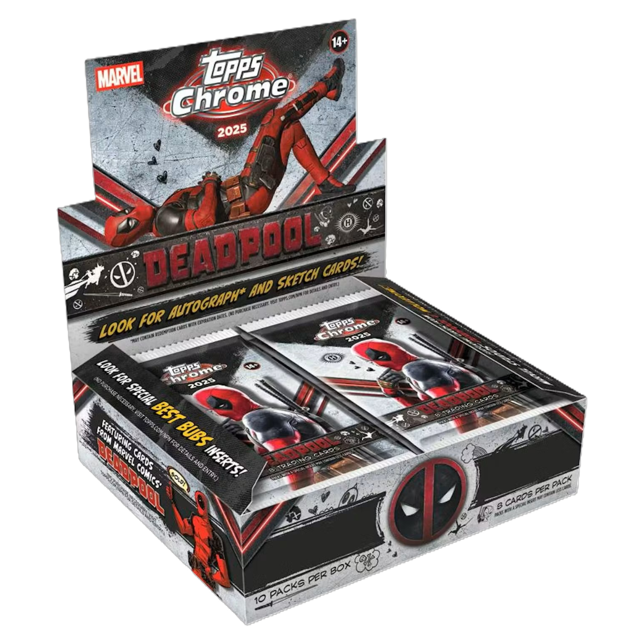 2025 Topps Deadpool Chrome Hobby Box