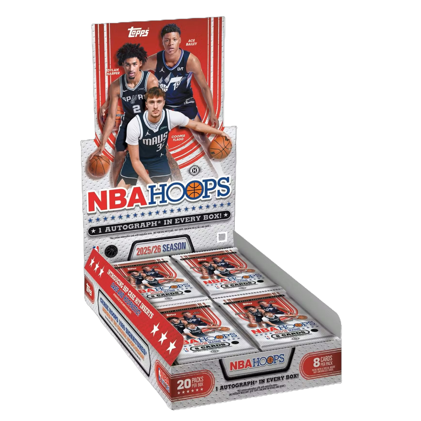 2025/26 Topps Hoops Basketball Hobby Box