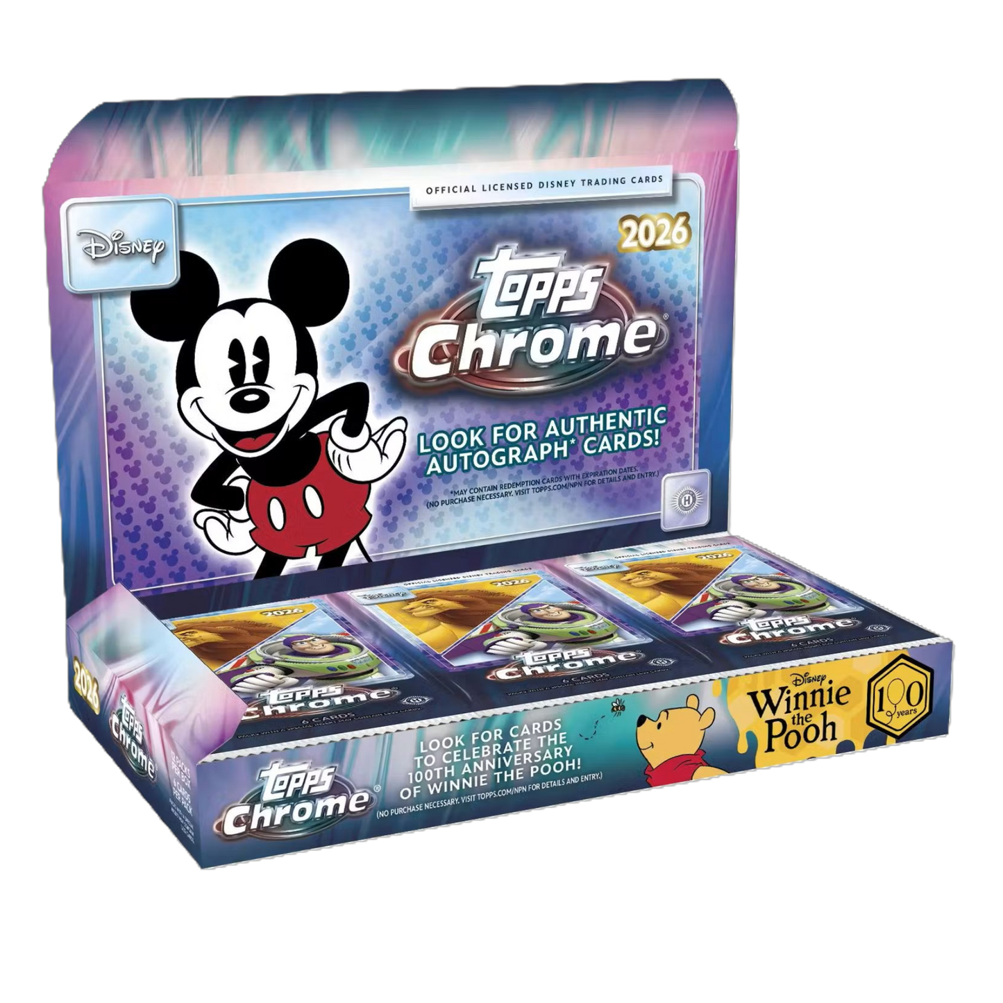 2026 Topps Disney Chrome Hobby Box