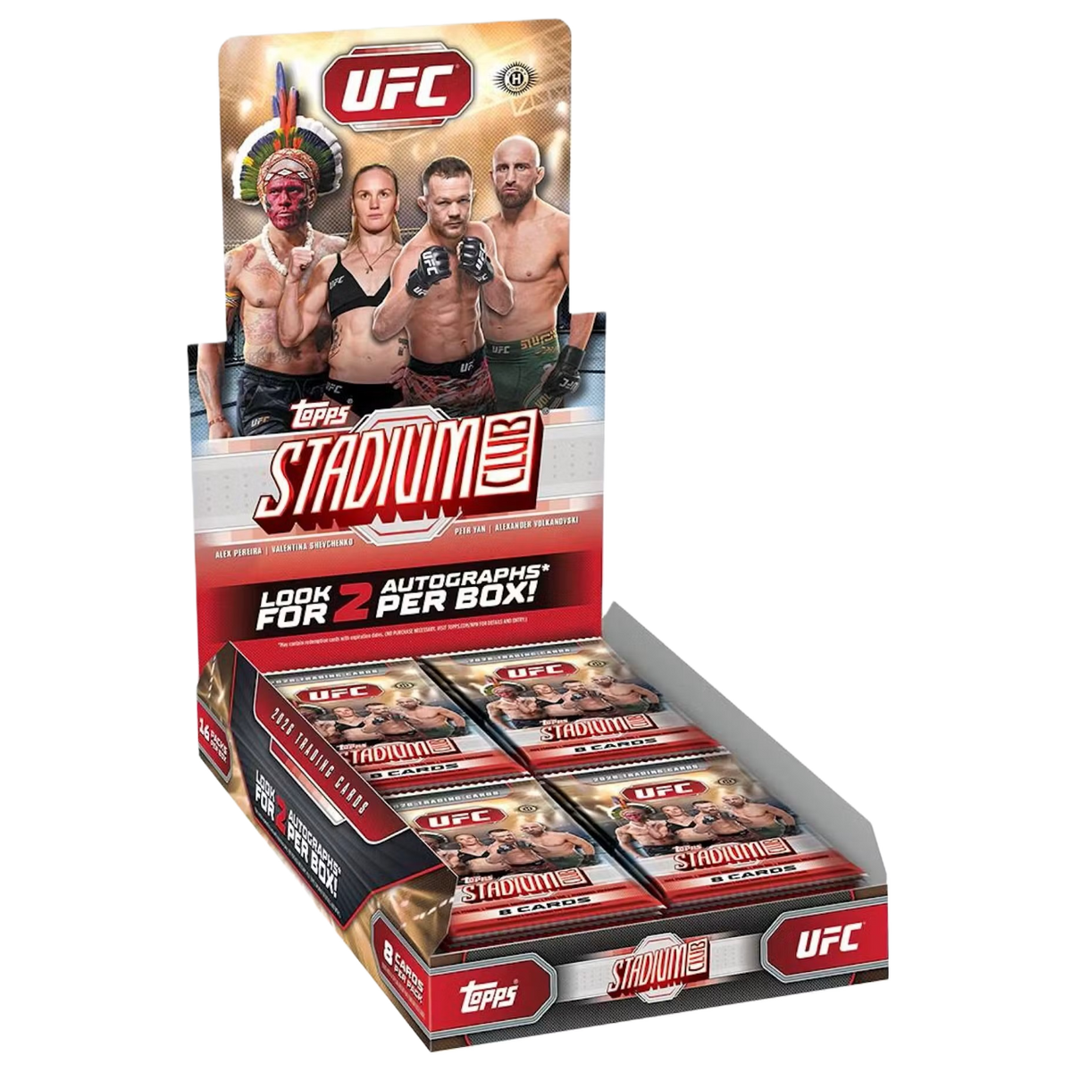 2026 Topps Stadium Club UFC Hobby Box