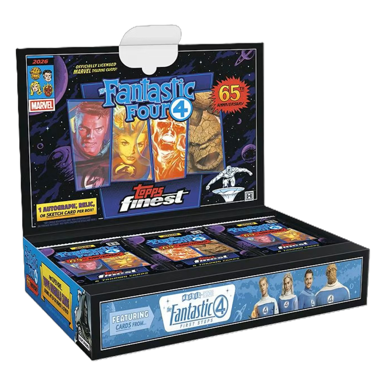 2026 Topps Finest Fantastic Four Hobby Box