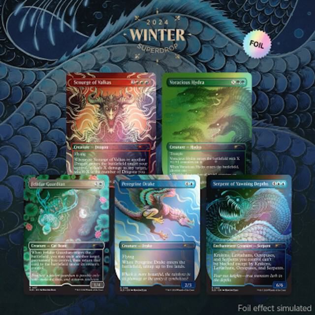 Magic the Gathering - Secret Lair - The Beauty of the Beasts - Rainbow Foil
