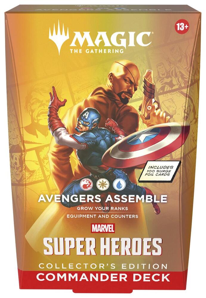 Magic the Gathering - Marvel Super Heroes - Avengers Assemble (Collector Edition) - Commander Deck