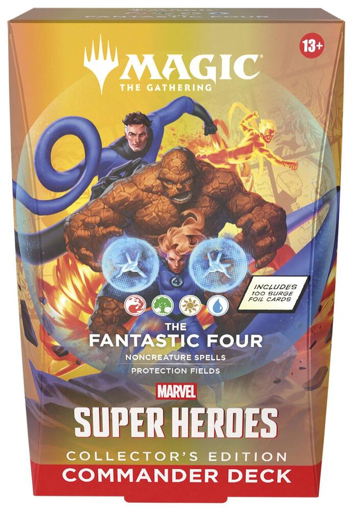 Magic the Gathering - Marvel Super Heroes - The Fantastic Four (Collector Edition) - Commander Deck