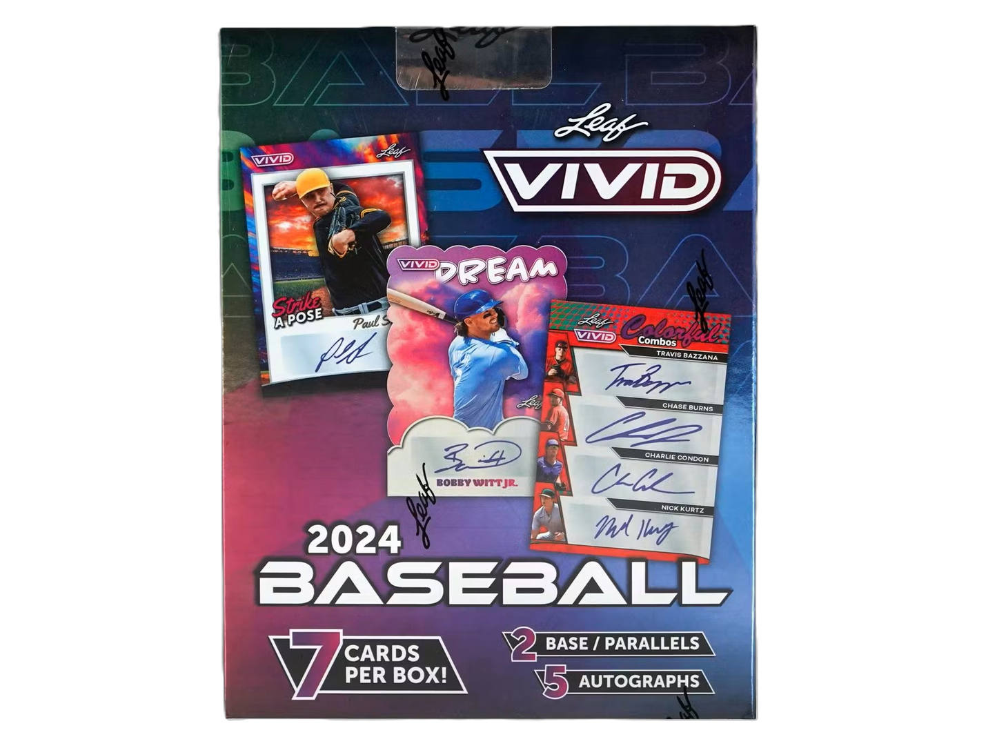 2024 Leaf Vivid Baseball Hobby Box