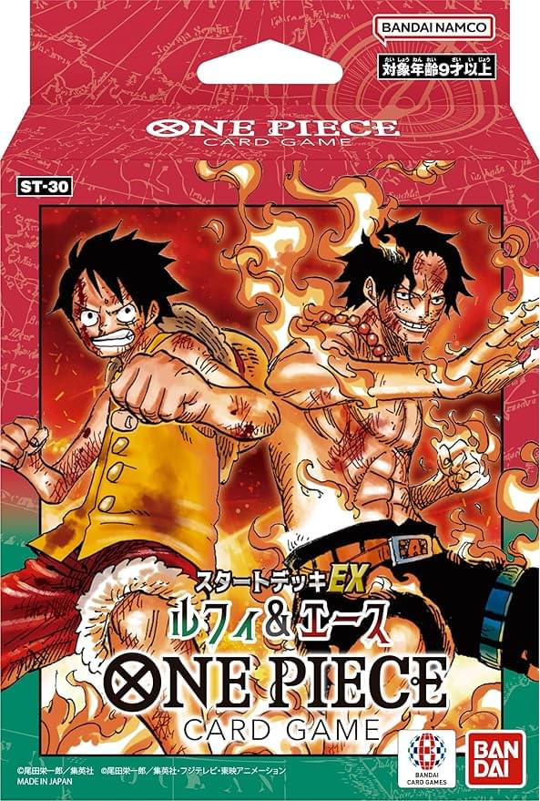 【ST-30】STARTER DECK EX -Luffy & Ace- TCG〔Factory Sealed〕