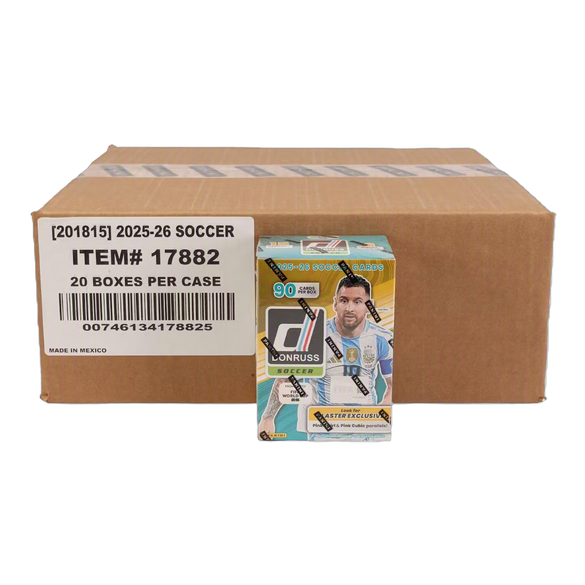 2025/26 Panini Donruss Road to FIFA World Cup Soccer Hobby 20-Blaster Case