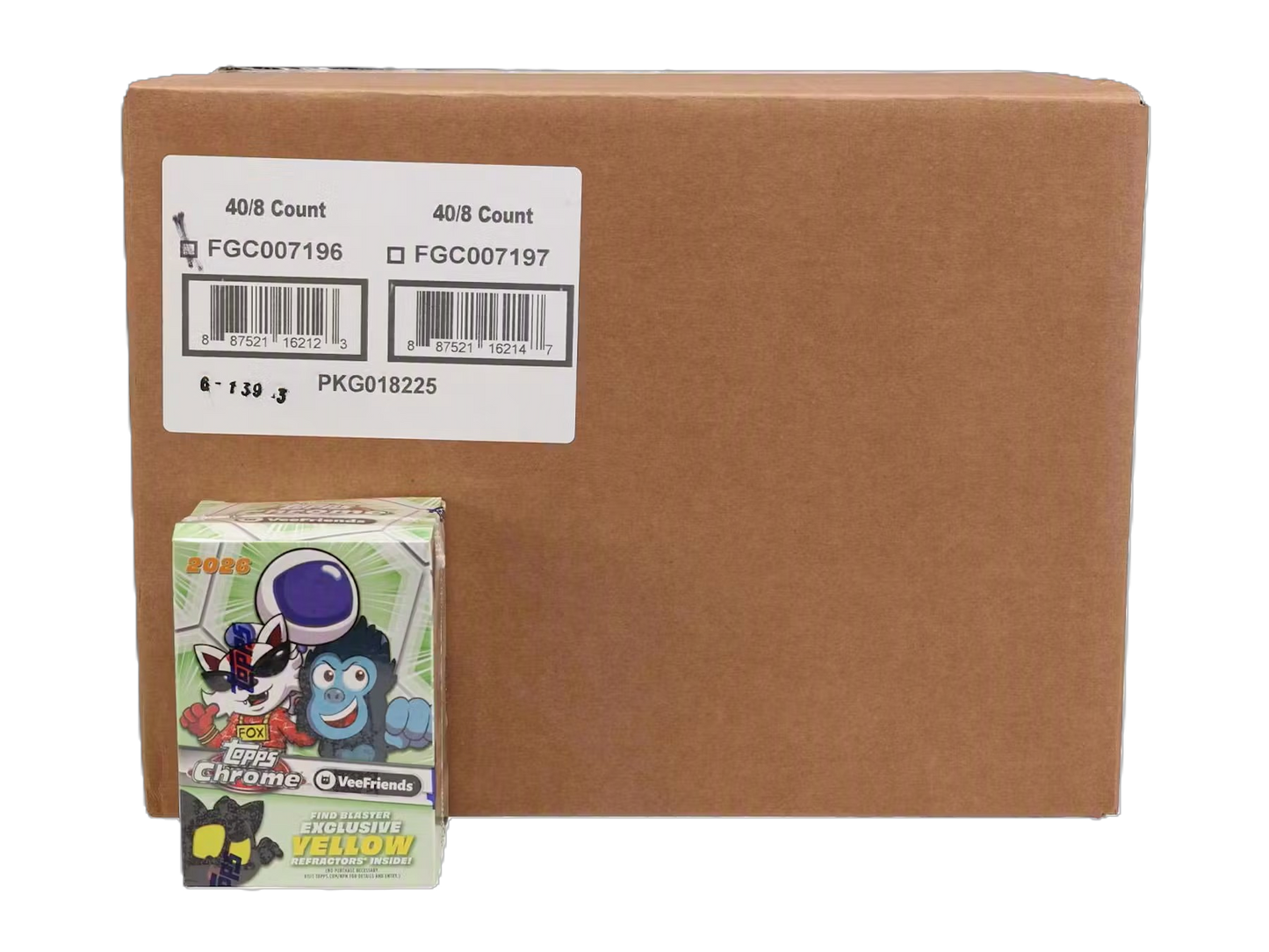2026 Topps VeeFriends Chrome Blaster 40-Box Case