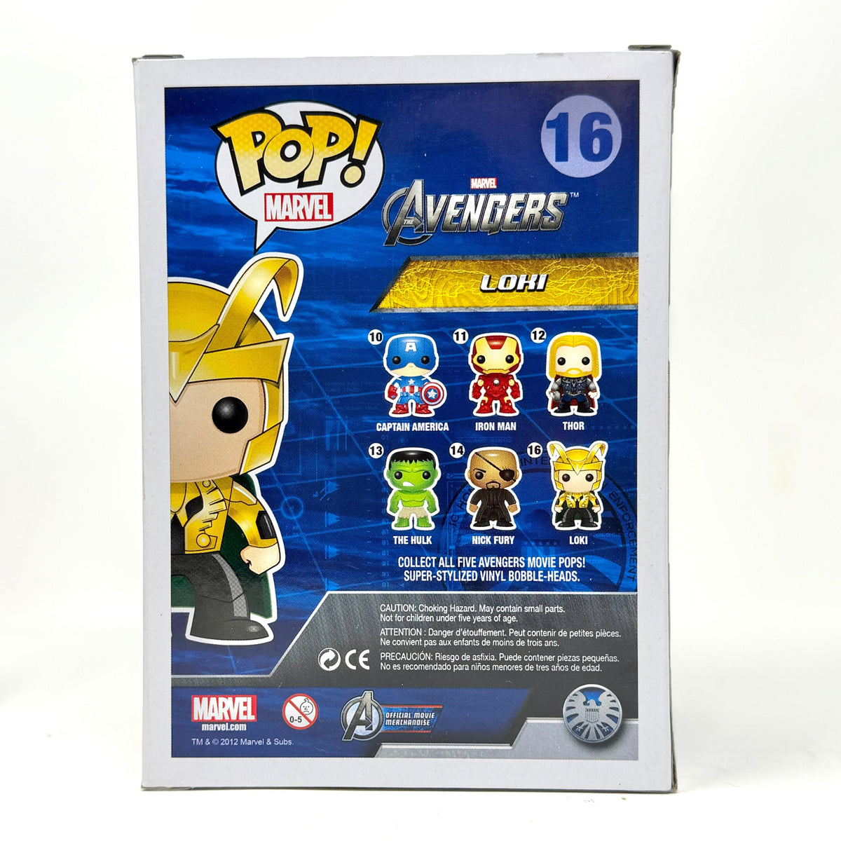Loki, 2012 SDCC Exclusive, LE480, #16, (Condition 7.5/10)