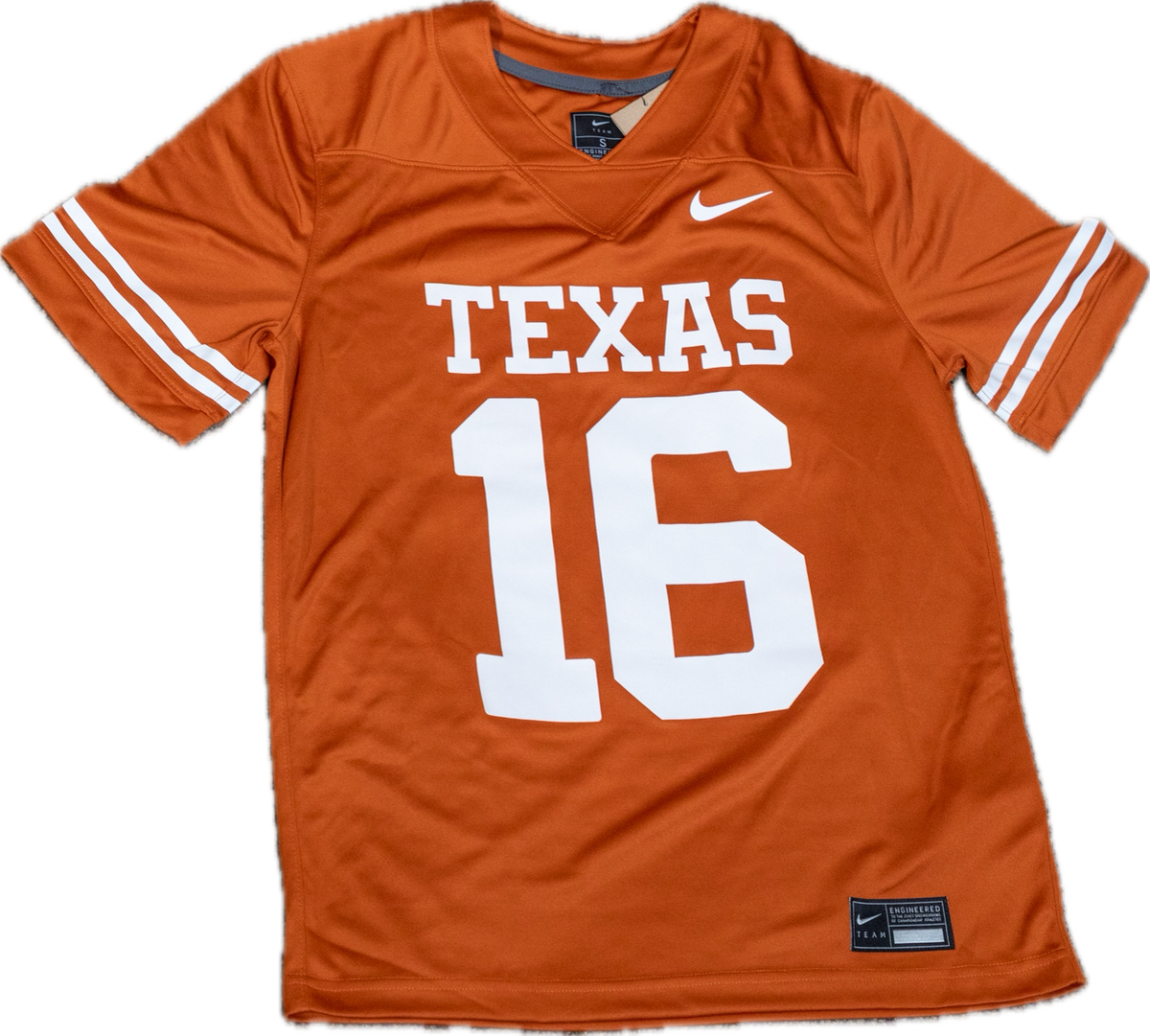 Arch Manning Autographed University of Texas Orange Nike Replica Jersey
