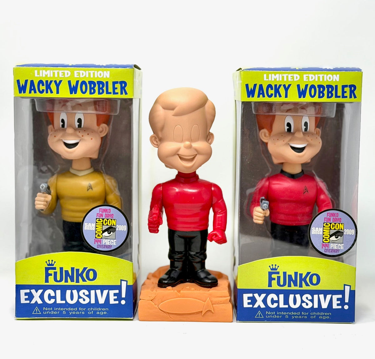 Star Trek Freddy Wobblers /w Funko Prototype