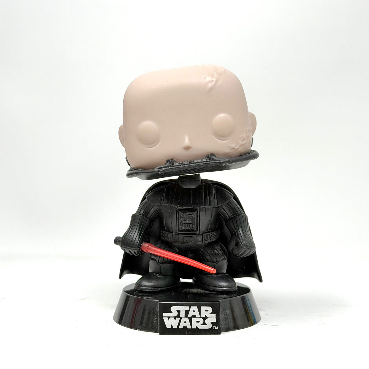 Unmasked Vader Funko Prototype