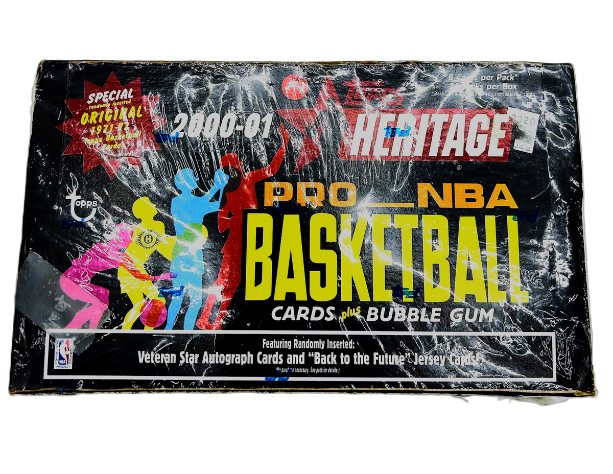 2000/01 Topps Heritage Basketball Hobby Box
