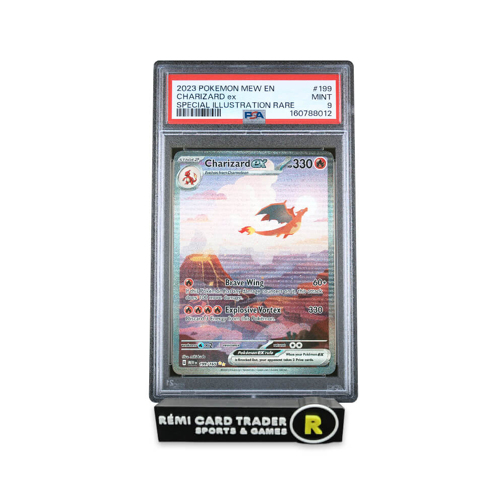 POKÉMON 2023 CHARIZARD EX (151) #199 PSA MINT 9