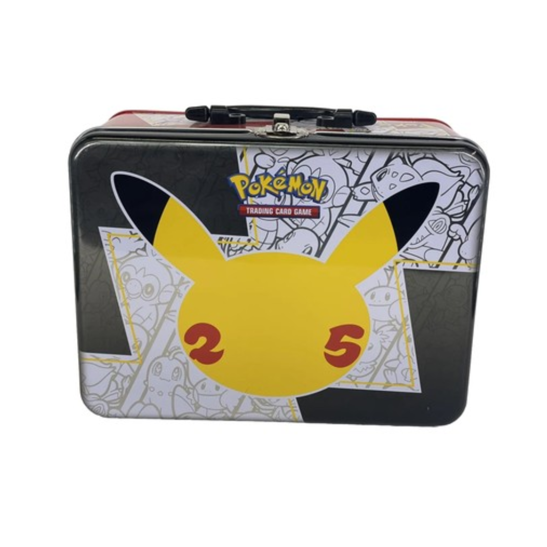 Pokemon Celebrations Collectors Chest Lunchbox 25th Anniversary