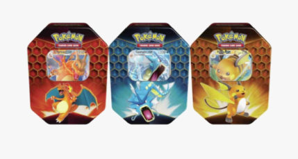 Pokemon Hidden Fates Tin