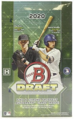 2020 Bowman Draft Baseball Super Jumbo Box