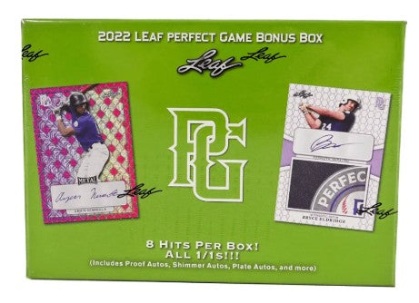 2023 Leaf Perfect Game Baseball Bonus Box