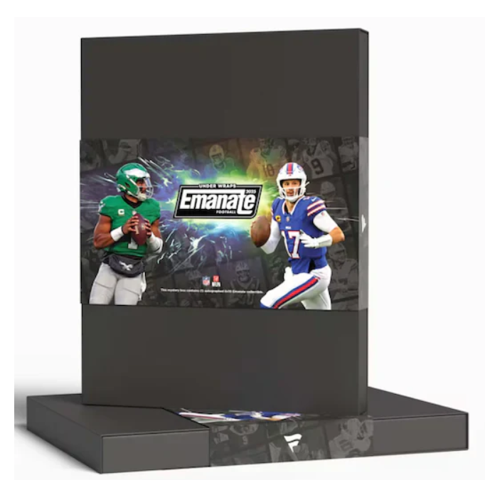2025 Fanatics Under Wraps Emanate NFL Encased 8x10 Autograph