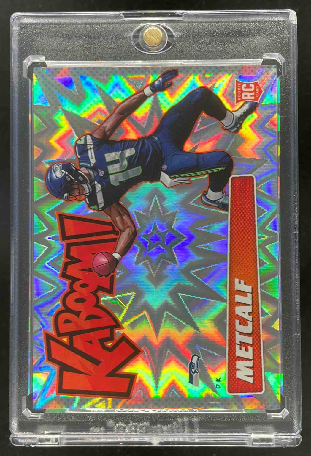 2019 Panini Absolute Kaboom SSP #K-DK2 DK Metcalf RC
