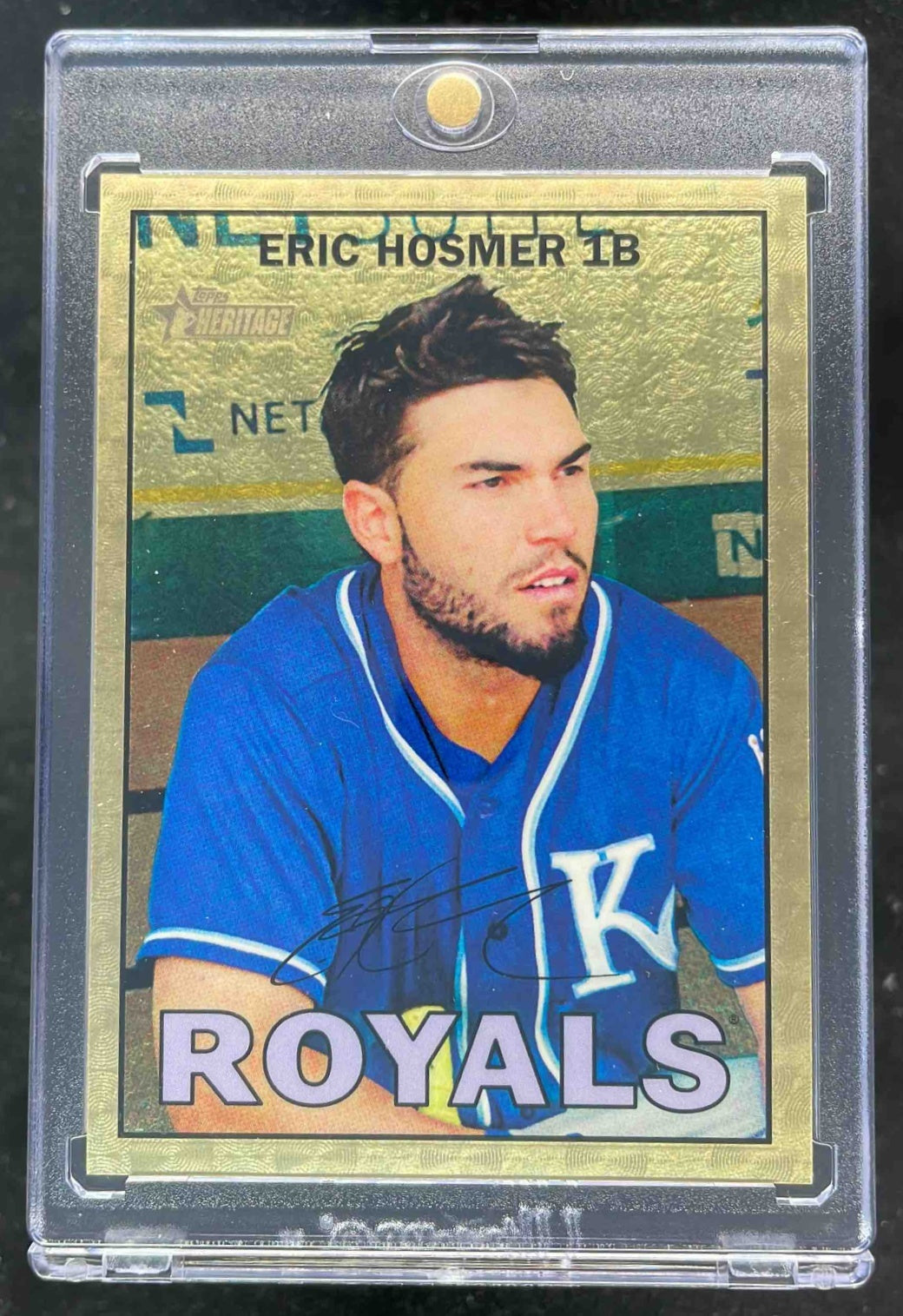 2016 Topps Heritage Chrome Superfractor #THC-490 Eric Hosmer 1/1
