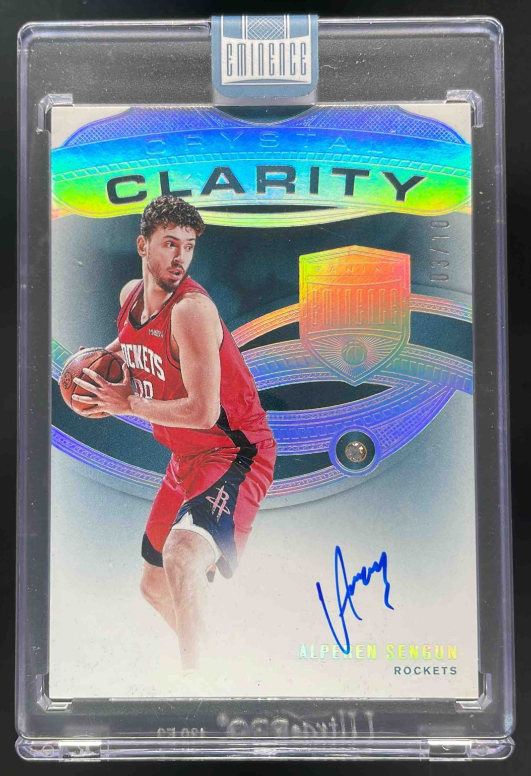 2024-25 Eminence Crystal Clarity Diamond Signatures #10 Alperen Sengun Auto /10