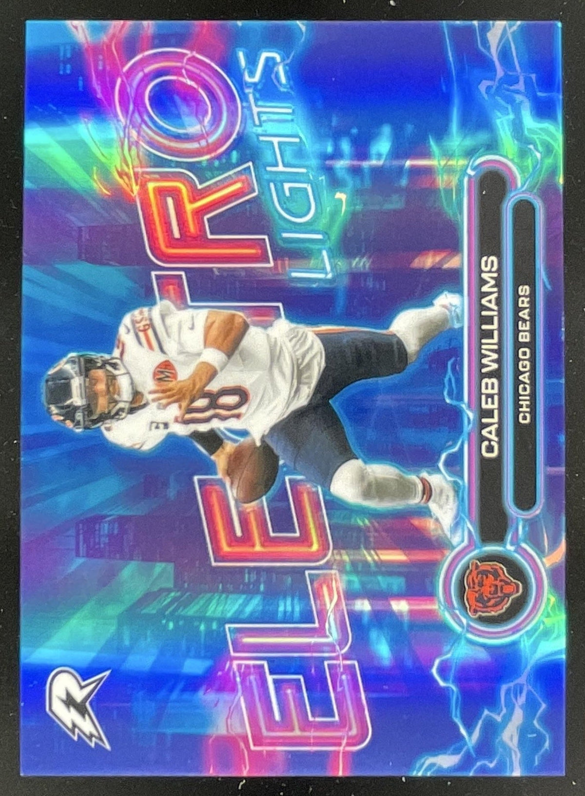 2025 Topps Resurgence Electro Lights #EL-10 Caleb Williams
