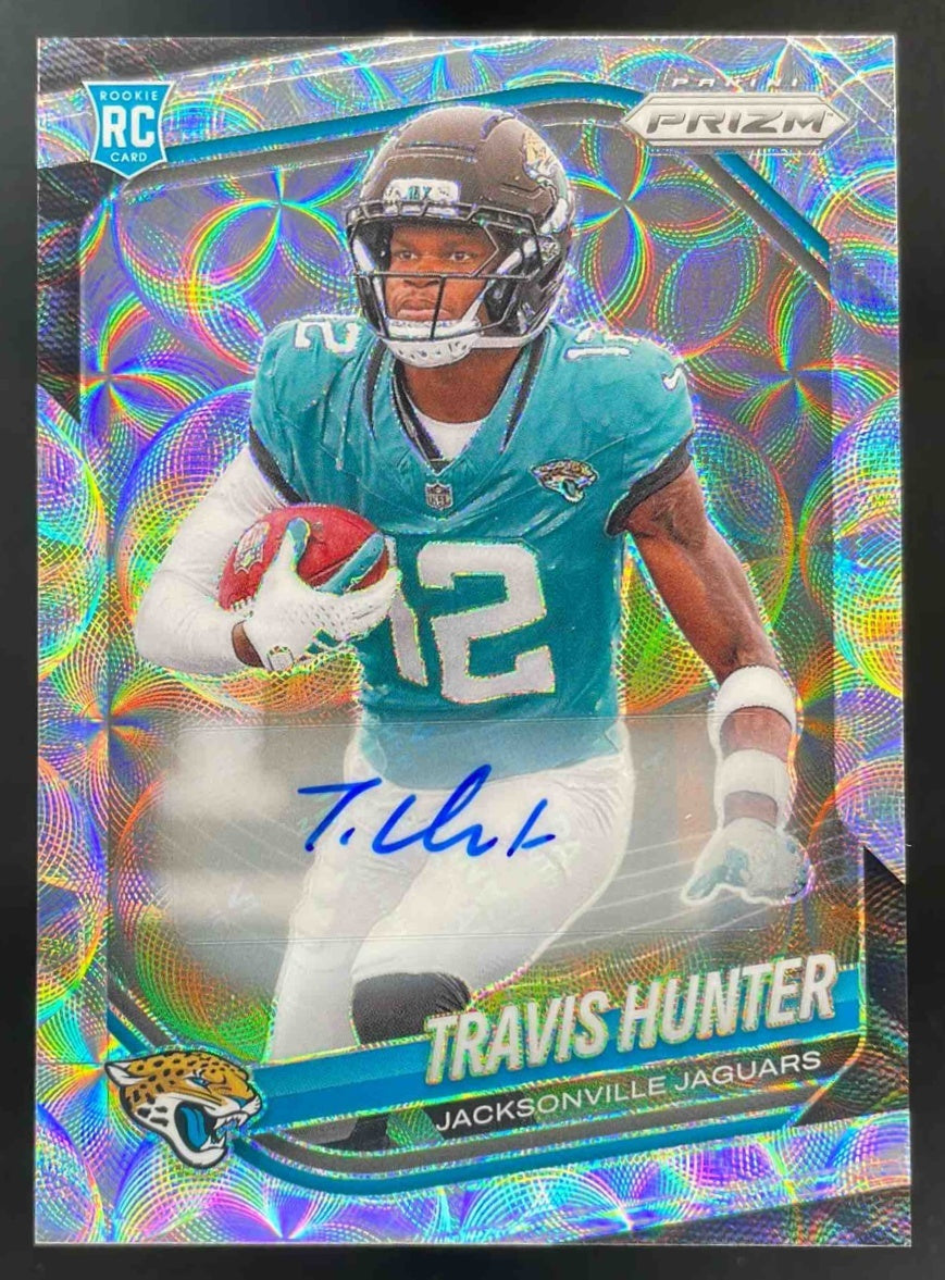 2025 Panini Prizm Rookie Choice Autographs #301 Travis Hunter RC Auto /100