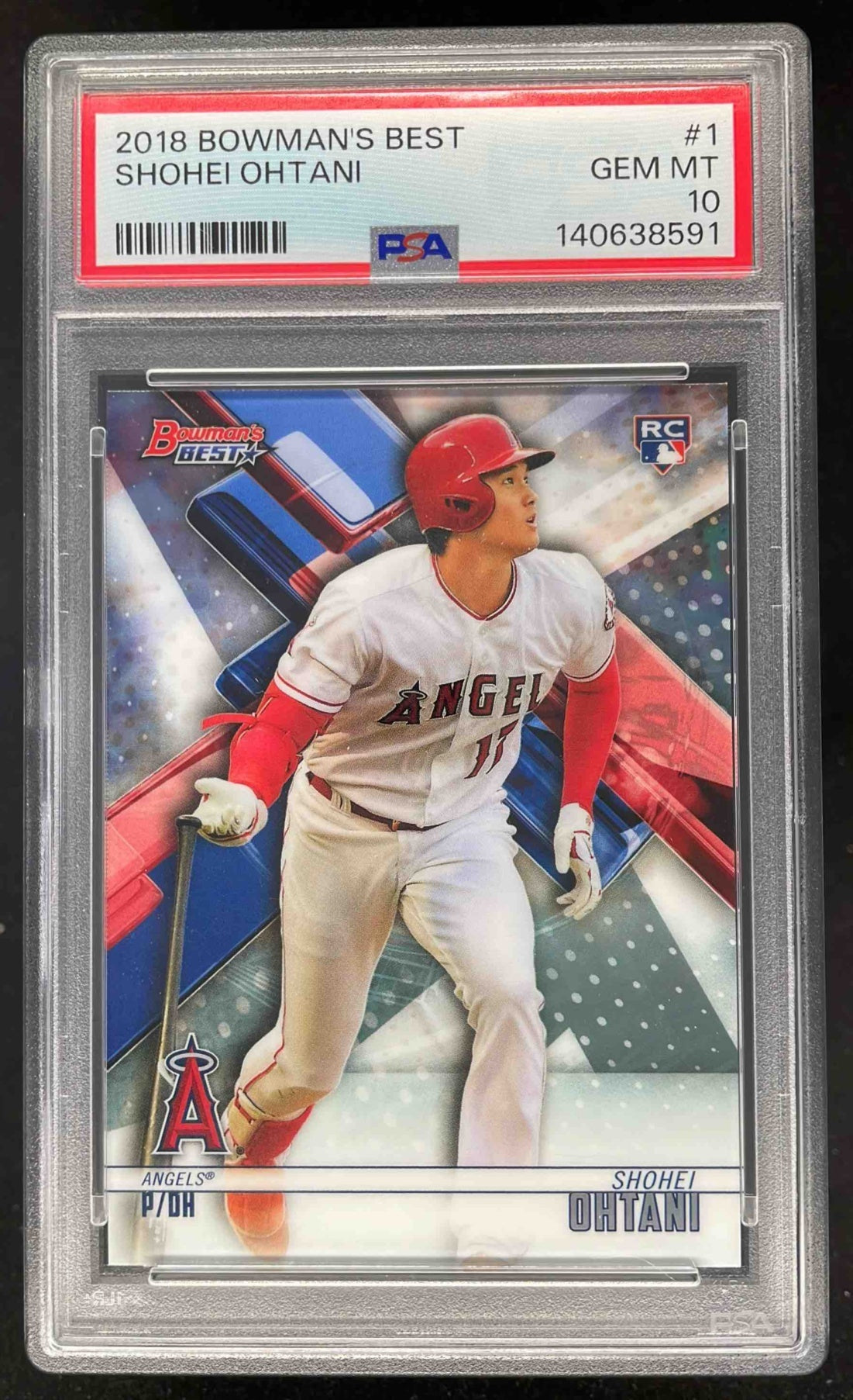 2018 Bowman Bowman's Best #1 Shohei Ohtani RC PSA 10