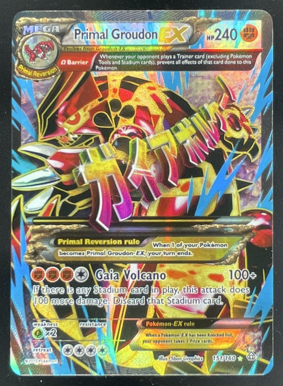 2015 Pokemon XY Primal Clash #151/160 Primal Groudon