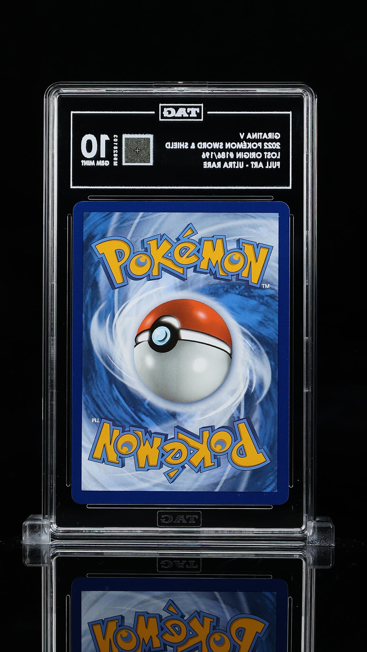 2022 Pokemon Giratina V #186/196 TAG 10