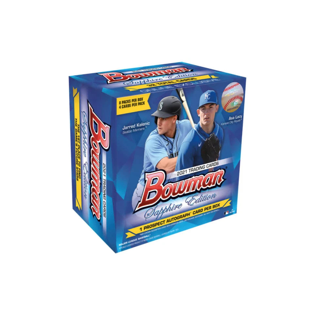 2021 Bowman Sapphire Baseball Hobby Box