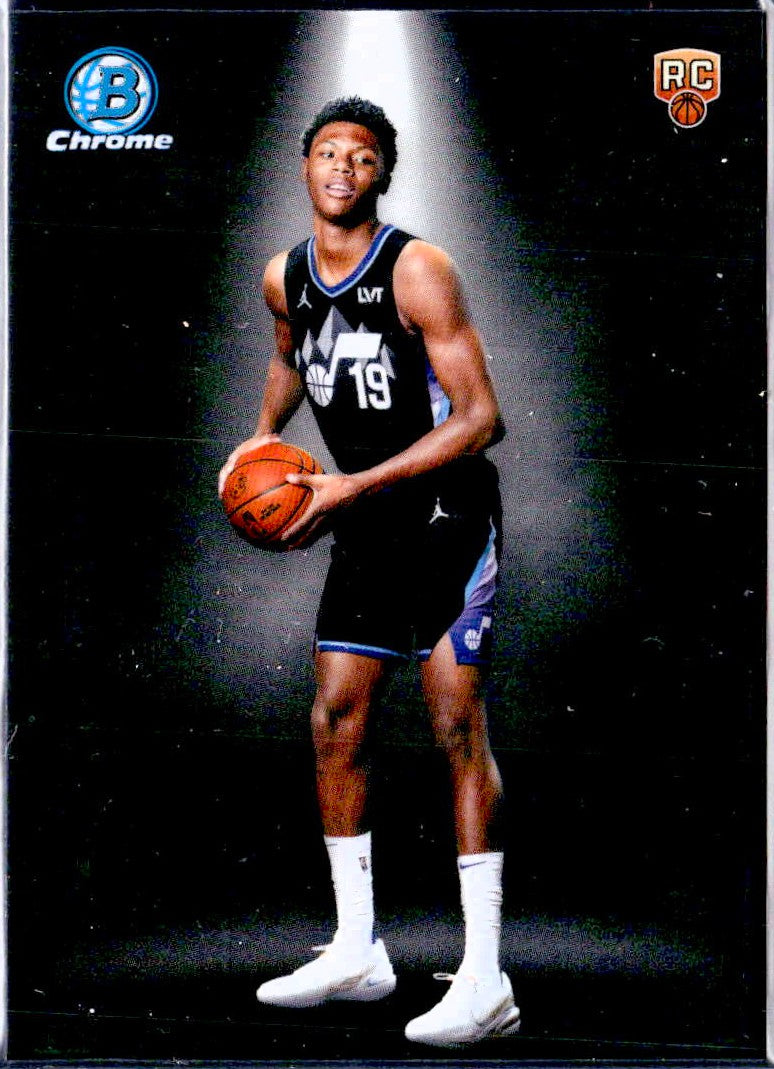 Ace Bailey 2025-26 Bowman Chrome Spotlights Rookie SSP