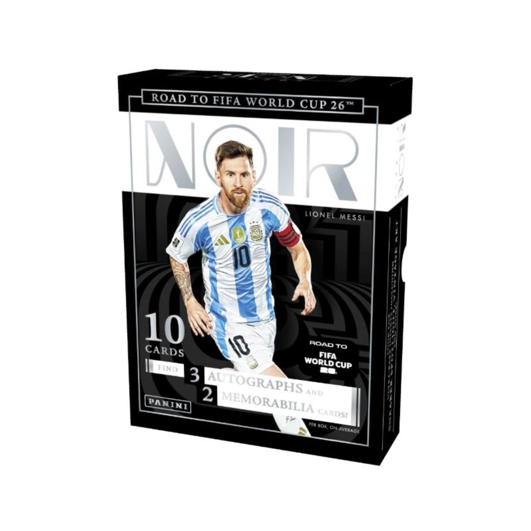 2025-26 Panini Noir Road To FIFA World Cup 26 Soccer Hobby Box