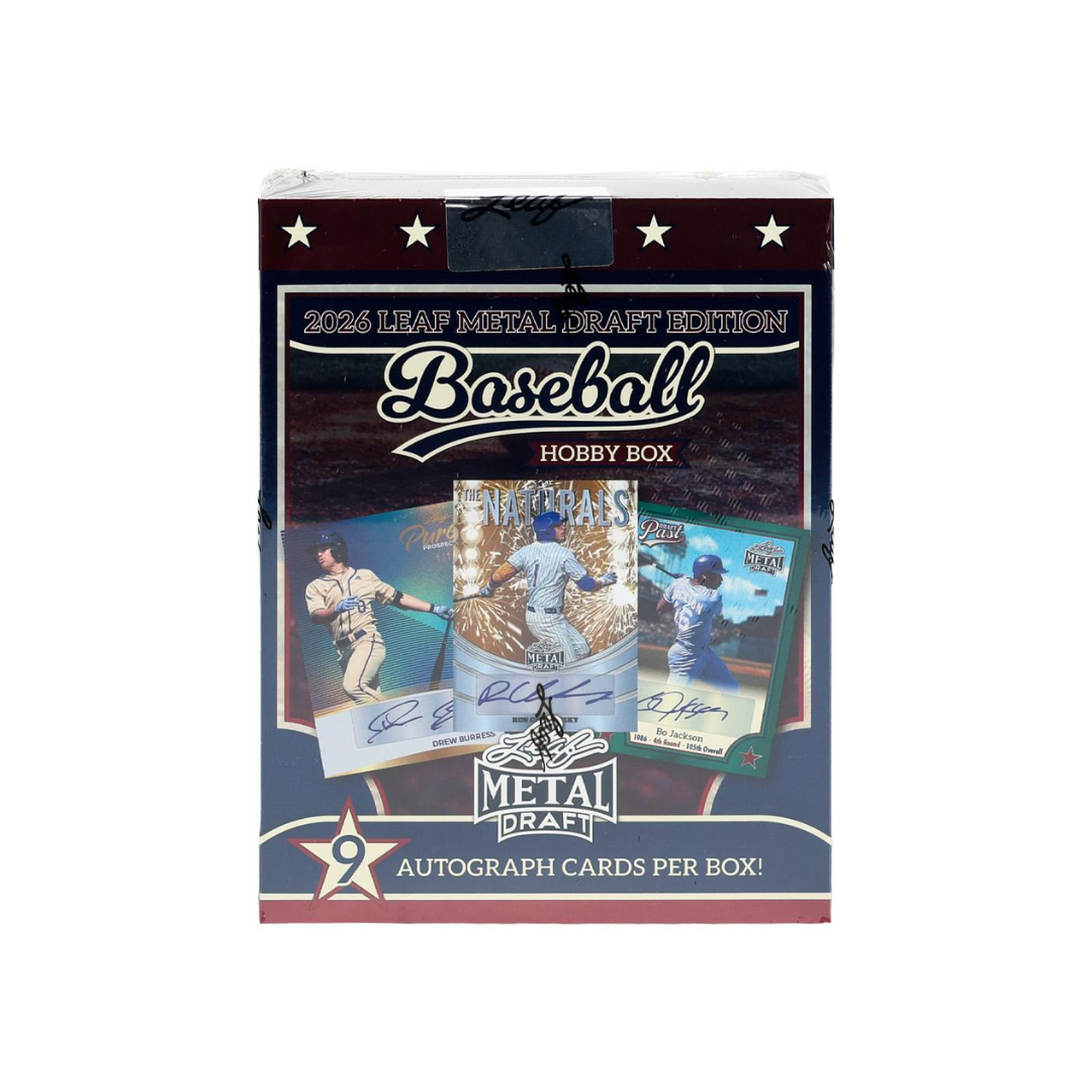 2026 Leaf Metal Draft Edition Baseball Hobby Box