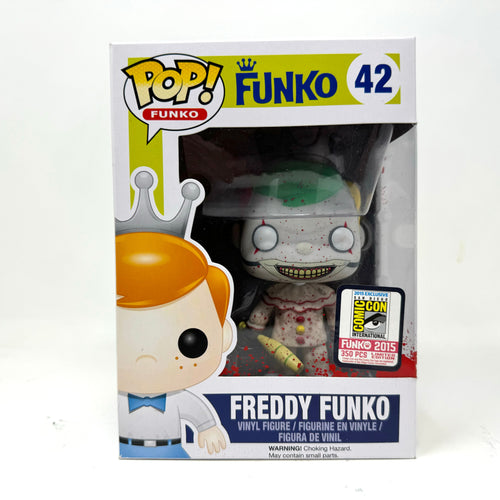 Freddy Funko, Bloody Twisty Freddy, 2015 SDCC, #42, LE350, (Condition 6.5/10)