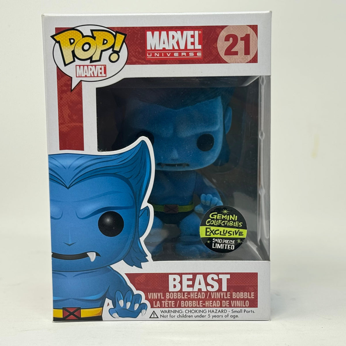 The Beast, Flocked, Gemini Collectables Exclusive, LE240, #21,  (Condition 7.5/10)