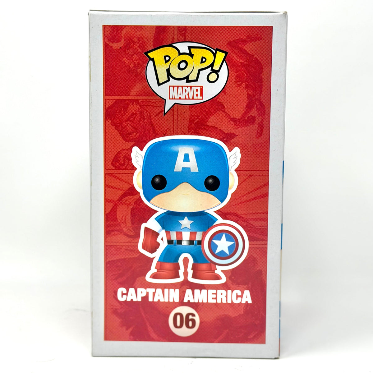Captain America, Metallic, 2011 SDCC, LE480, #06, (Condition 7.5/10)